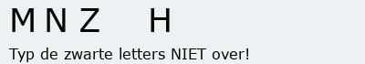 Bevestigingscode