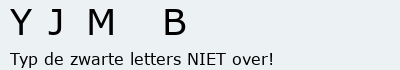 Bevestigingscode