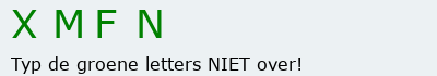 Bevestigingscode