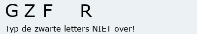 Bevestigingscode