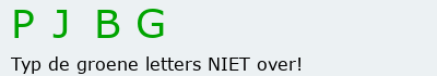 Bevestigingscode