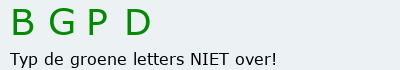 Bevestigingscode