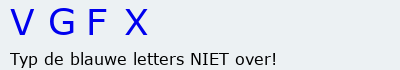 Bevestigingscode