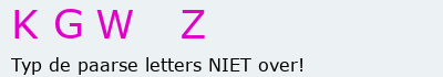 Bevestigingscode