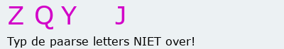 Bevestigingscode