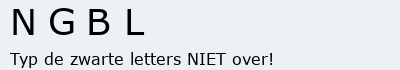 Bevestigingscode