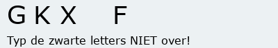 Bevestigingscode
