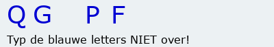 Bevestigingscode