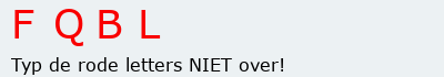 Bevestigingscode