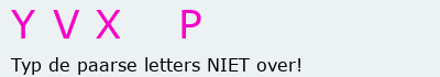 Bevestigingscode