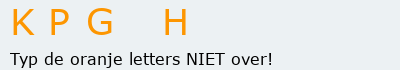 Bevestigingscode