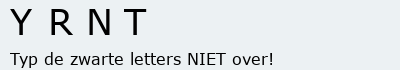 Bevestigingscode