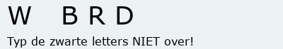 Bevestigingscode