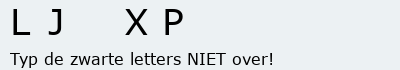 Bevestigingscode