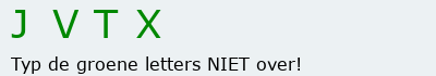 Bevestigingscode