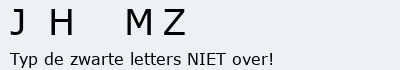 Bevestigingscode