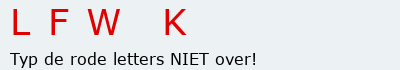 Bevestigingscode