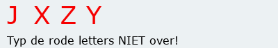 Bevestigingscode