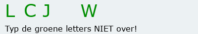 Bevestigingscode