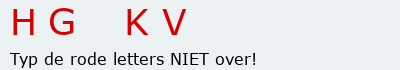 Bevestigingscode