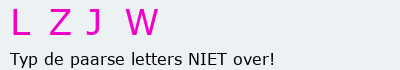 Bevestigingscode