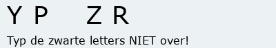 Bevestigingscode