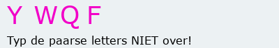 Bevestigingscode