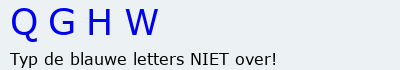 Bevestigingscode