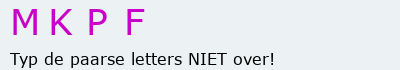 Bevestigingscode