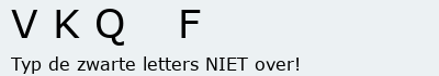 Bevestigingscode