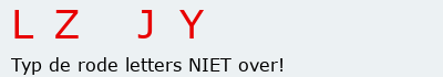Bevestigingscode