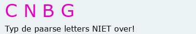 Bevestigingscode