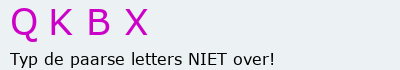 Bevestigingscode