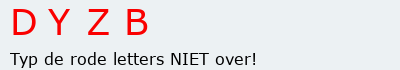 Bevestigingscode