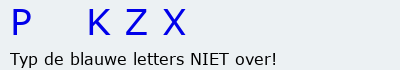 Bevestigingscode