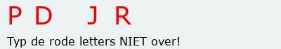 Bevestigingscode