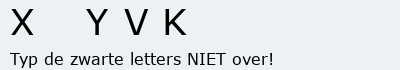Bevestigingscode