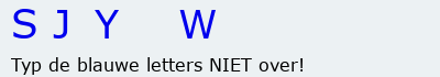 Bevestigingscode