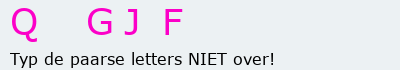Bevestigingscode