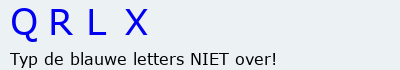 Bevestigingscode