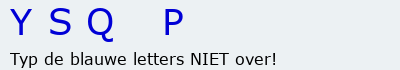 Bevestigingscode