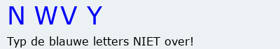 Bevestigingscode