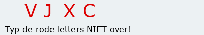 Bevestigingscode