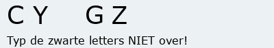 Bevestigingscode