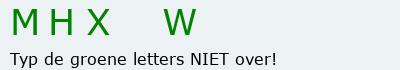 Bevestigingscode
