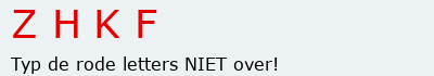 Bevestigingscode