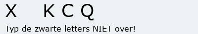 Bevestigingscode