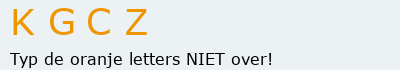 Bevestigingscode