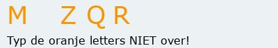 Bevestigingscode