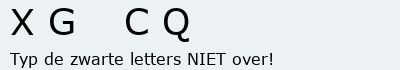 Bevestigingscode
